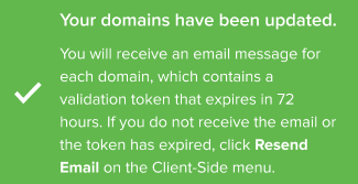 domains updated email validation