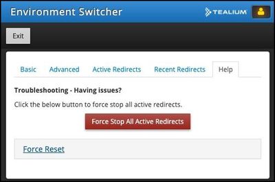 Tealium Tools_Environment Switcher_Help Tab_Force Stop All Active Redirects.jpg