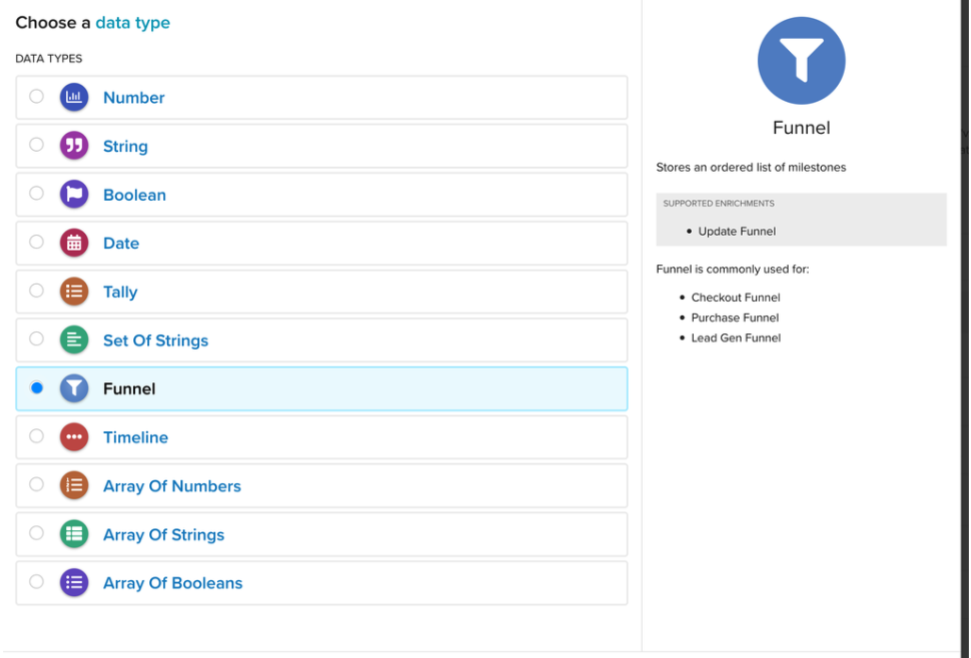 Add funnel attribute Add funnel attribute