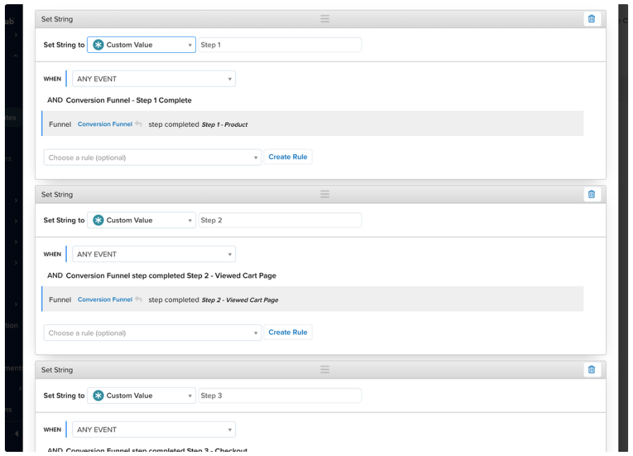 Conversion Funnel - Last Step Completed Conversion Funnel - Last Step Completed
